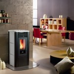 Monica, Free Standing Pellet Fire With Hearth